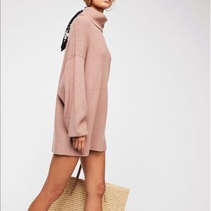 Free People Softly Structured Knit Tunic Sweater